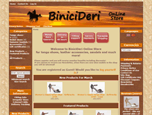 Tablet Screenshot of binicideri.com